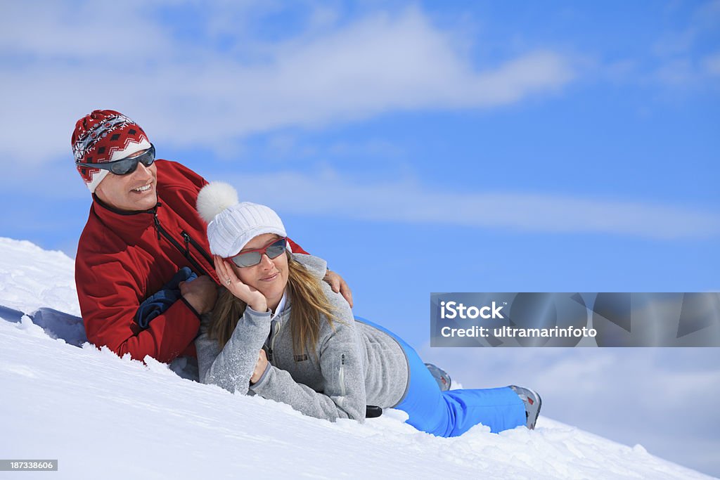 Snow Skifahrer - Lizenzfrei Aktivitäten und Sport Stock-Foto