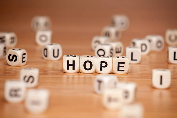 istock Hope Spelled In Letter Cubes 187338770