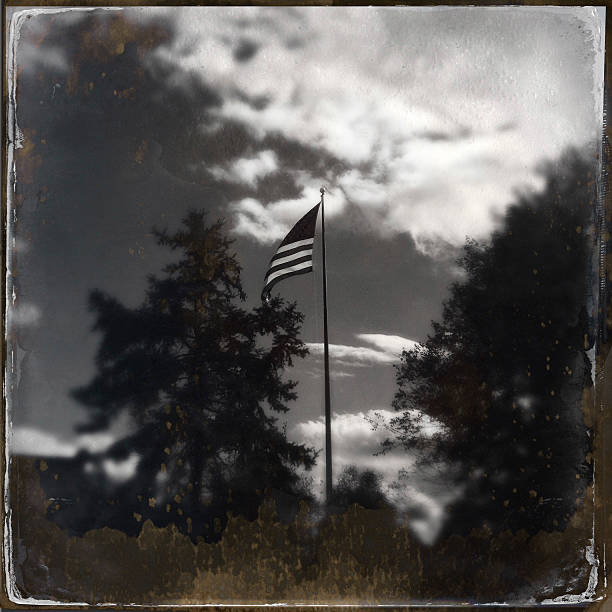 istock American Flag Tintype 187340032