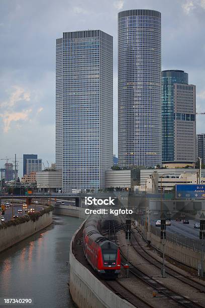 Tel Awiw Izrael Drapaczy Chmur - zdjęcia stockowe i więcej obrazów Panorama miasta - Panorama miasta, Tel Awiw-Jafa, Ulica