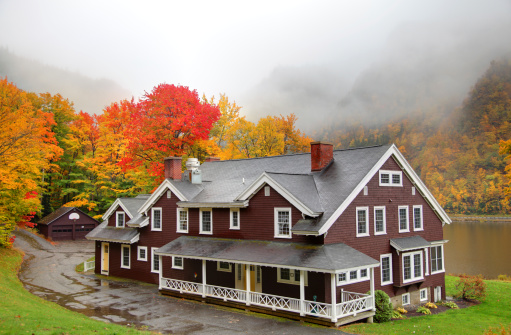 Autumn in Dixville Notch,New Hamshire