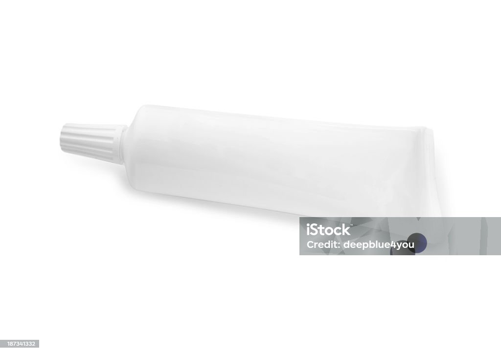 White blank Tube isolated Tube Adult Stock Photo
