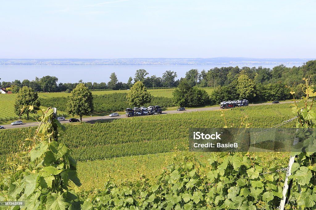 Weingut in Hagnau - Lizenzfrei Auto Stock-Foto