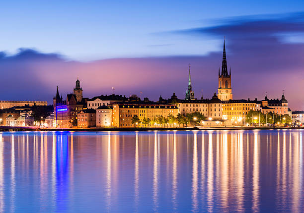 istock Riddarholmen in Stockholm in Sweden 187343477