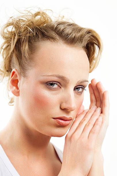 istock Blond Natural Woman 187343801
