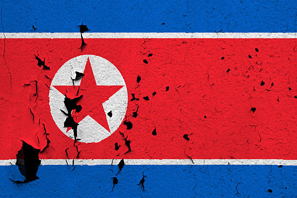 istock Flag of North Korea 187345308