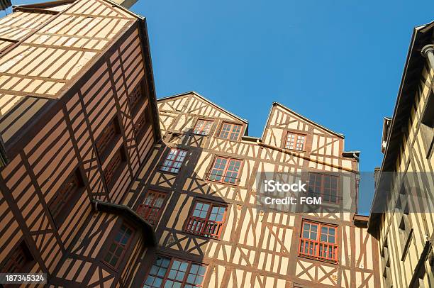 Rouen Architecture Stock Photo - Download Image Now - Architecture, Border - Frame, Building Exterior