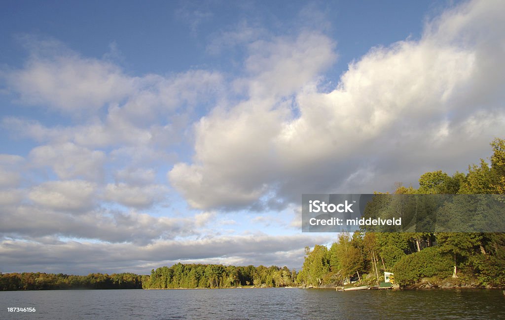 Paisagem Oriental-Ontário no Canadá - Royalty-free Ajardinado Foto de stock