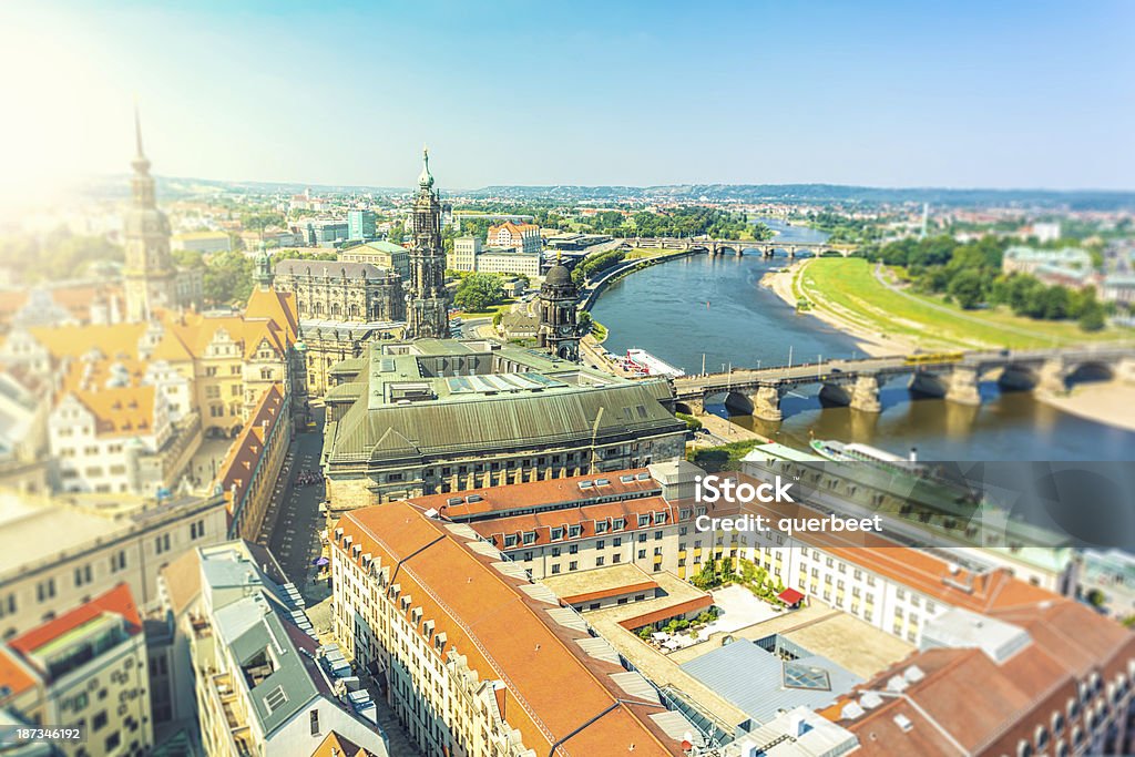 Dresden-Panorama - Lizenzfrei Architektur Stock-Foto
