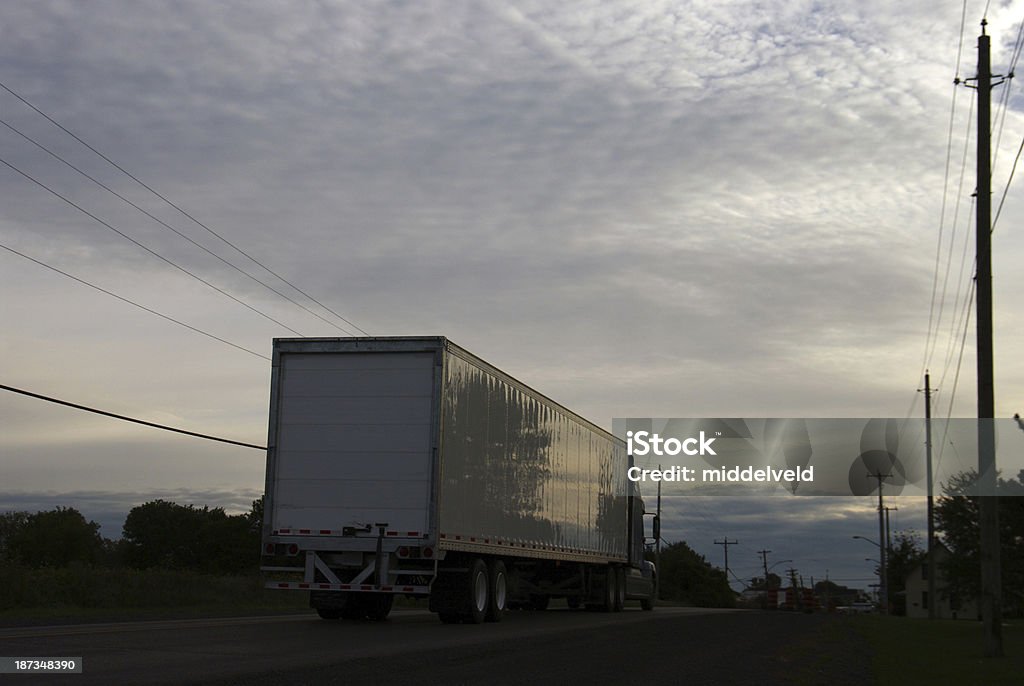 Trânsito na rodovia do Canadá - Royalty-free Cornwall - Ontário Foto de stock