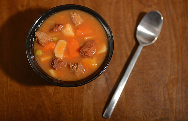 rustic beef and vegetable soup
