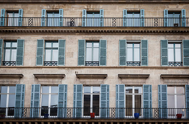 istock Old building exterior in Paris 187349818