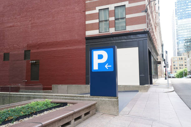 istock parking lots in the big city 1873501122