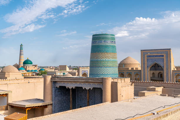 istock West gate, father gate, ichon qala, Khiva, Uzbekistan 1873503089