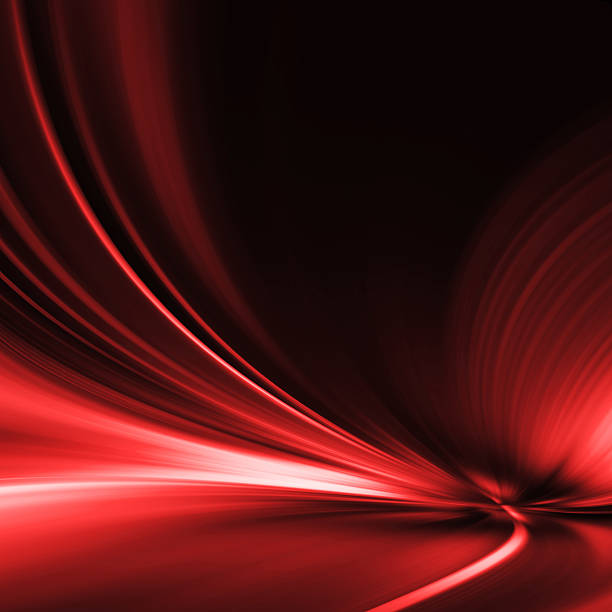 istock Abstract Background - wave of colorful light 187350962