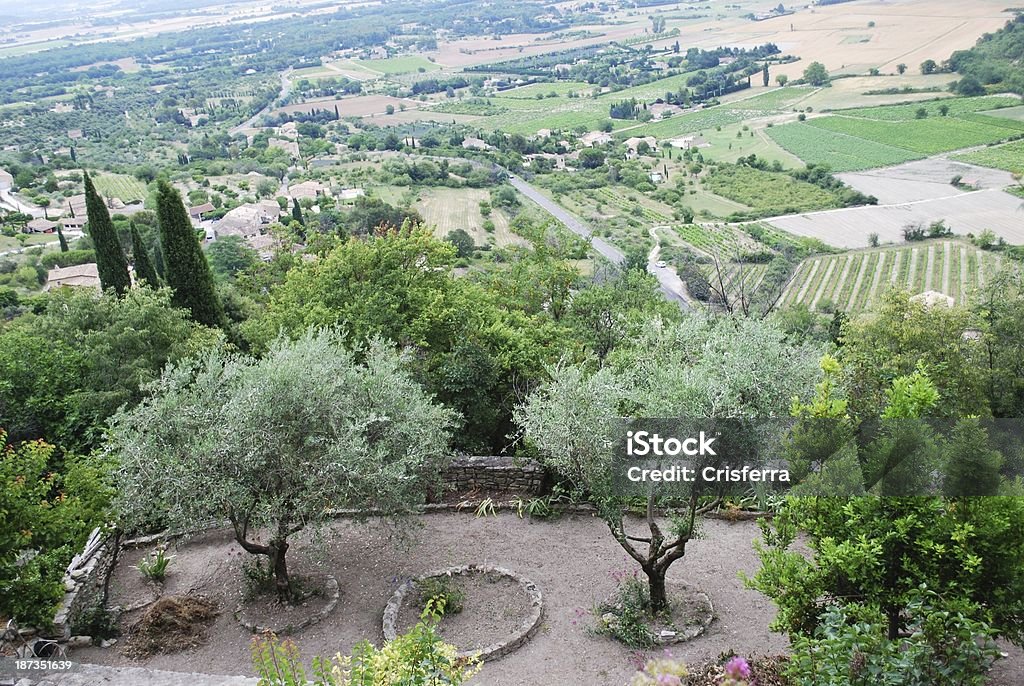 Paesaggio di campagna, Francia - Foto stock royalty-free di Agricoltura