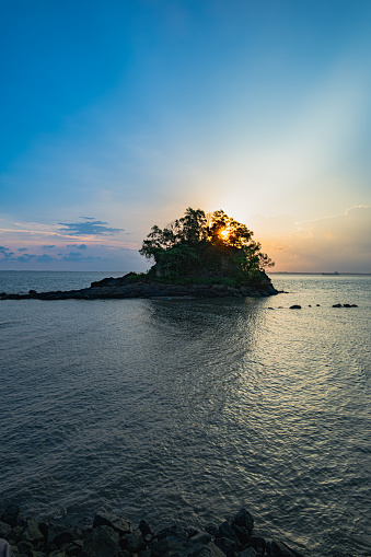 Pulau Babi is a small rock stands in Balikpapan Bay