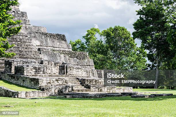 Chacchoben Руины Майя — стоковые фотографии и другие картинки Costa Maya - Costa Maya, Майя, Старая развалина