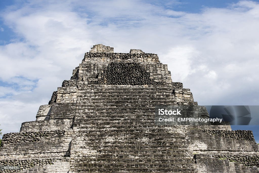 Top View Maya-Ruinen Chacchoben - Lizenzfrei Alt Stock-Foto