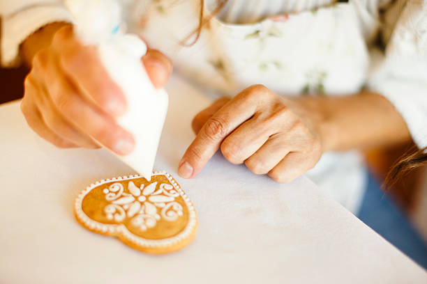 Portrait of a gingerbread maker