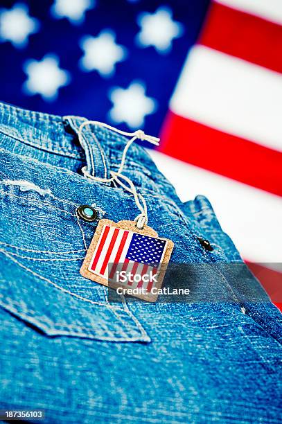 Merci In America - Fotografie stock e altre immagini di Abbigliamento - Abbigliamento, Abbigliamento casual, Bandiera degli Stati Uniti