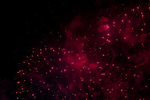 A night of fireworks celebration