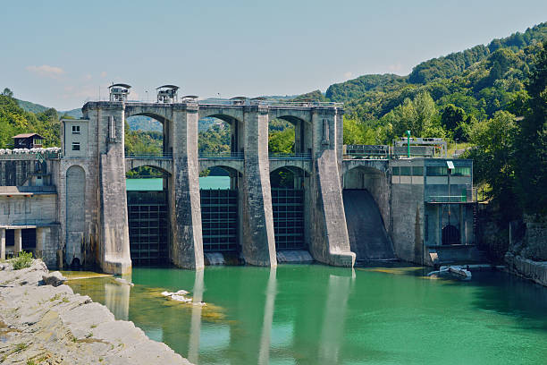 istock Power plant on river Soca in Slovenia 187359987