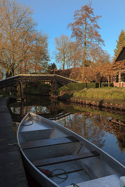 istock characteristic bridges and canals in Giethoorn 187360710