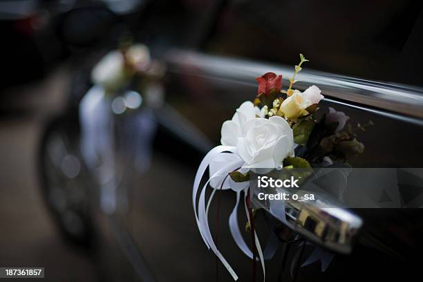 Foto de Decoração De Casamento e mais fotos de stock de Casamento - Casamento, Limousine, Carro