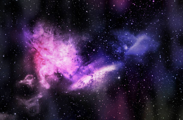istock A space of the galaxy atmosphere with stars at dark background. 1873619113