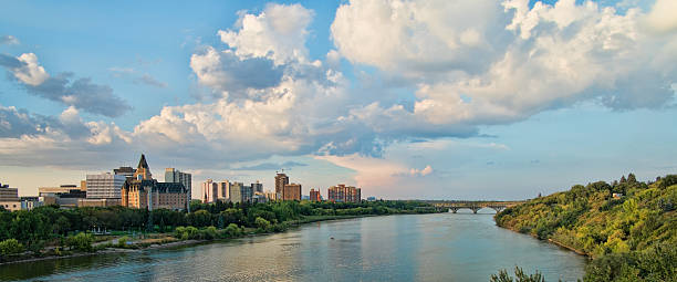 istock Downtown Saskatoon Skyline and South Saskatchewan River in Summer 187362062