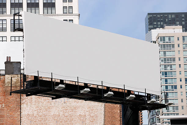 istock Blank billboard in the City. 187362635