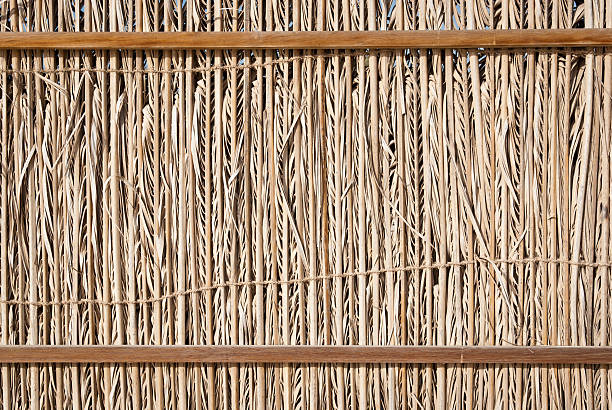 istock Dry wooden fence 187363634