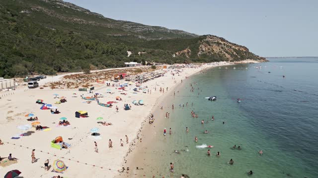 European beach tourism