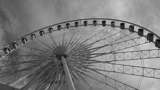 The Wheels In The Sky Keep On Turning Wheel In The Sky Keeps On Turning Stock Photo - Download Image Now