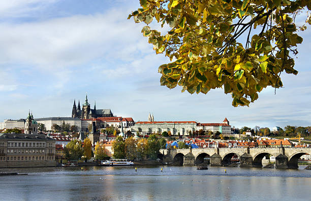 istock Prague Castle and Charles bridge, Czech Republic 187376478