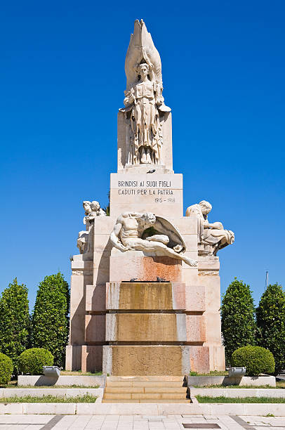 istock War memorial. Brindisi. Puglia. Italy. 187376546