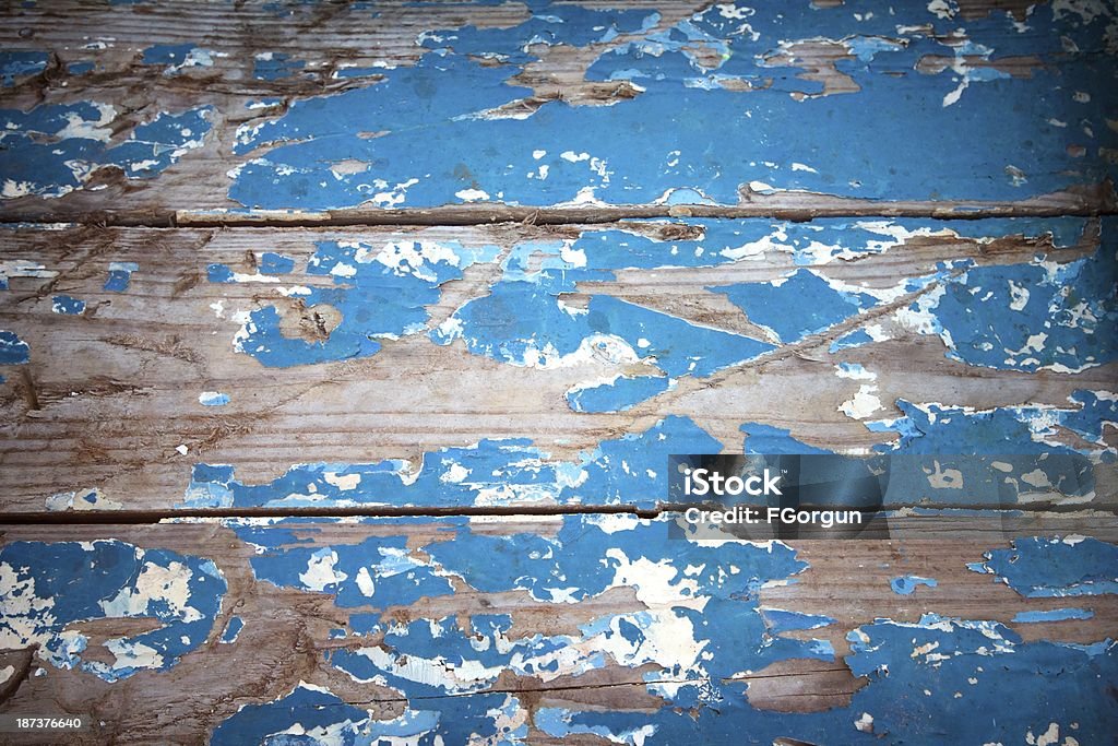 Descascado tinta background.Texture de madeira. - imagem Stock - Royalty-free Antigo Foto de stock