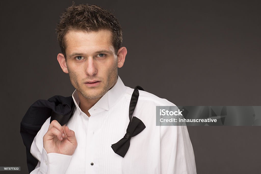 Uomo ben vestito - Foto stock royalty-free di Adulto