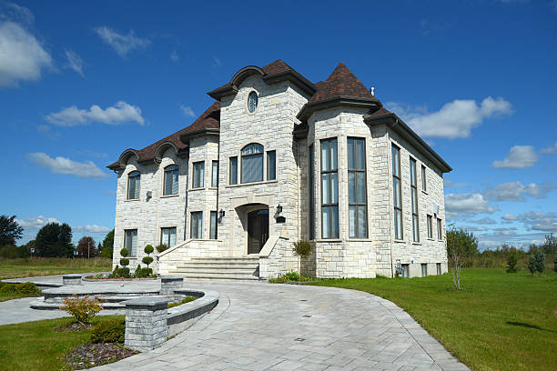 istock Beautiful New House 187379403