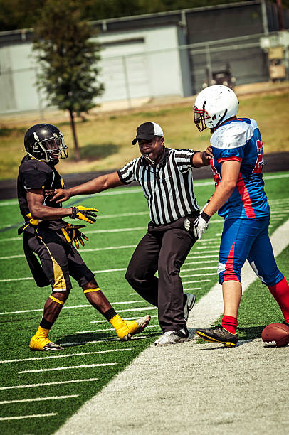 istock Football play in progress - XIX 187379552