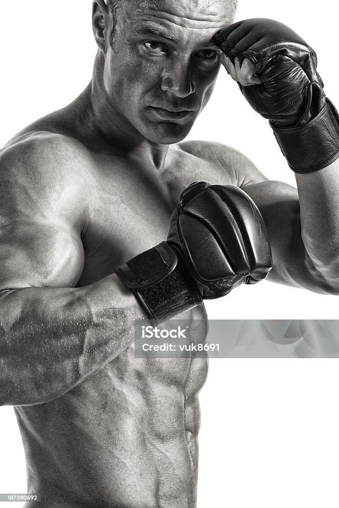 fighter MMA - Zbiór zdjęć royalty-free (Bez koszulki)