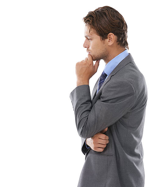 istock Making plans for the future of his company 187382401