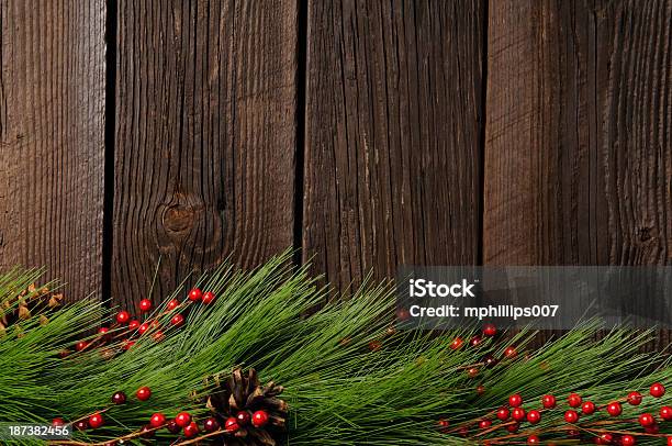 Foto de Fundo De Natal e mais fotos de stock de Cena Rural - Cena Rural, Natal, Plano de Fundo