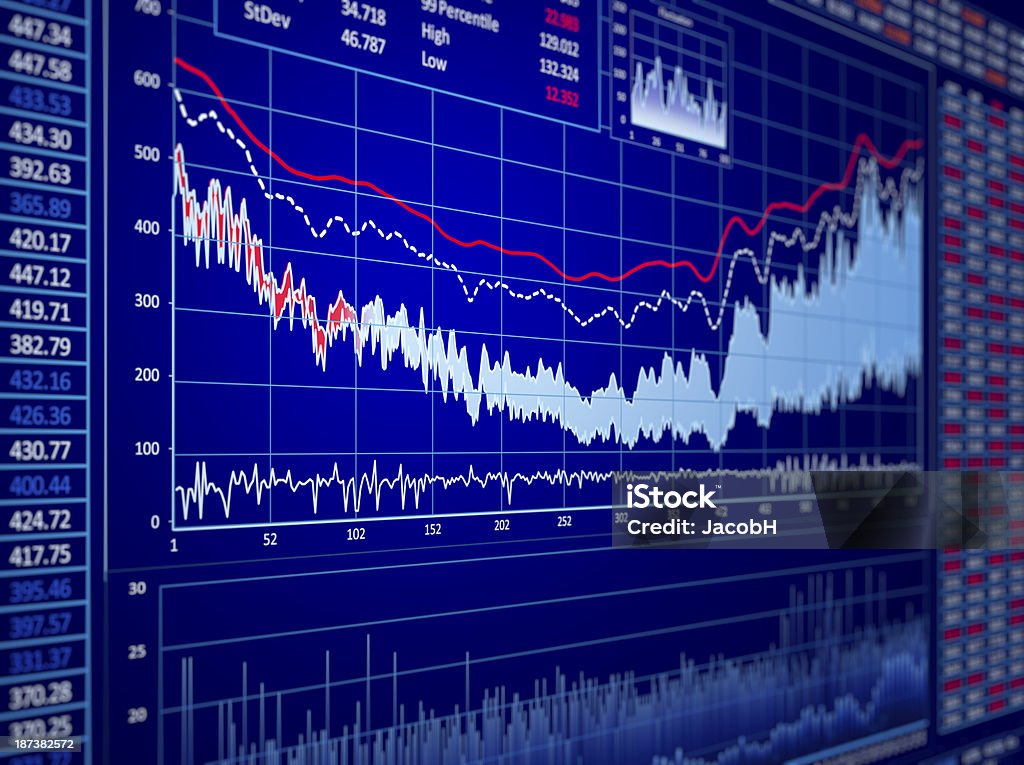 Generic Stock Generic Chart Stock Photo - Download Image Now - Abstract, Analyzing ...