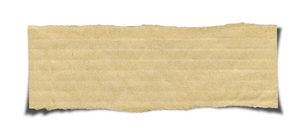 istock Cut or torn paper background textured isolated 1873836317
