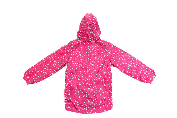 istock Pink jacket with hood. 187386306