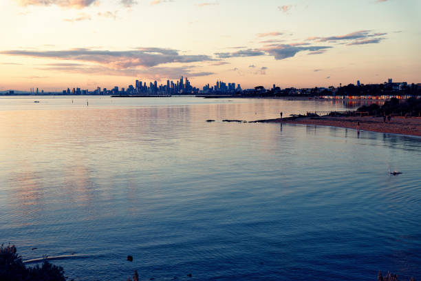 istock Sunset Green Point Brighton Beach 1873875517