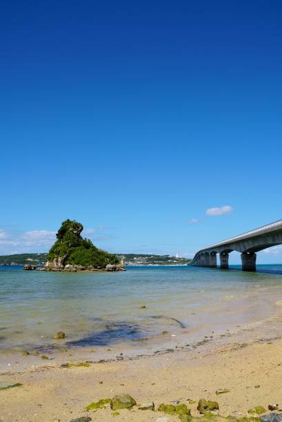 istock Kouri Bridge and Kouri Island 1873876728