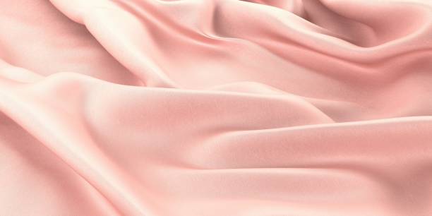 istock Beautiful elegant pink satin background. Luxury cloth fabric texture 1873929501